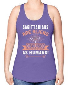 sagittarius 418# - sagittarius -Racerback Tank
