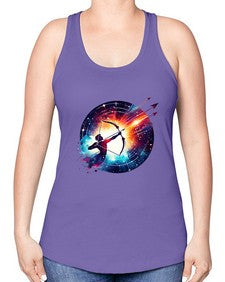sagittarius 419# - sagittarius -Racerback Tank