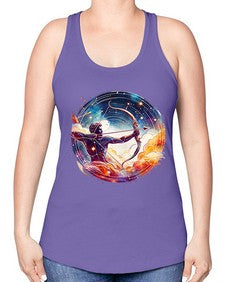 sagittarius 428# - sagittarius -Racerback Tank