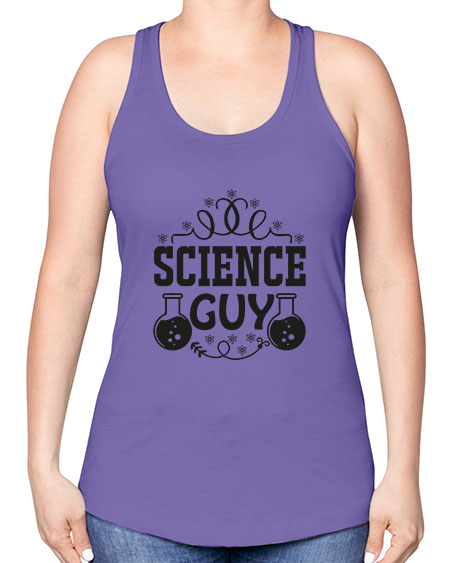 science guy 116# - general science -Racerback Tank
