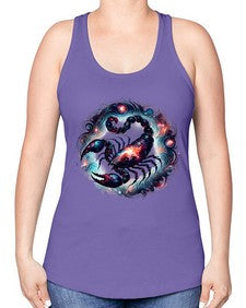 scorpio 462# - scorpio -Racerback Tank