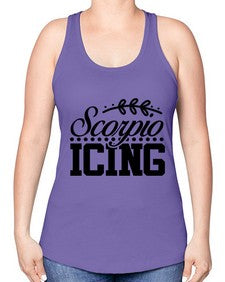 scorpio icing 442# - scorpio -Racerback Tank