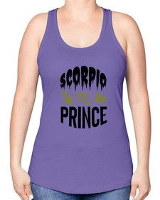 scorpio prince 445# - scorpio -Racerback Tank