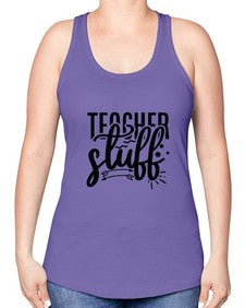 teacher stuff Style 382# - teacher -Racerback Tank