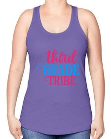 third grade tribe 978# - third grade -Racerback Tank