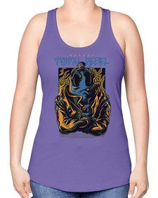 total rebel drdyg 1183# - art pop art -Racerback Tank
