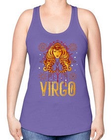 virgo 138# - virgo -Racerback Tank