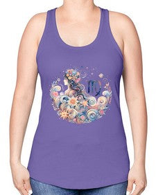 virgo 553# - virgo -Racerback Tank