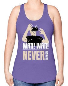 war war never changes 162# - video games -Racerback Tank
