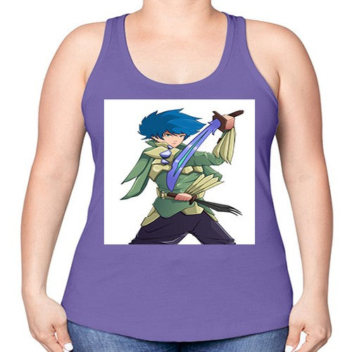 wind breaker21# - anime -Racerback Tank