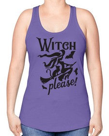 witch please 13# - witch -Racerback Tank