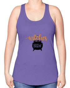 witches brew 6# - witch -Racerback Tank