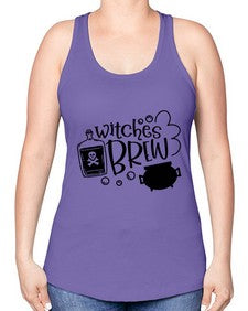 witches brew 8# - witch -Racerback Tank