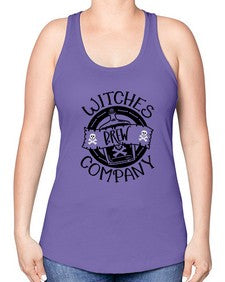 witches brew company 7# - witch -Racerback Tank