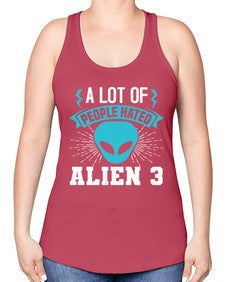 A lot of people hated alien 1# - ufo -Racerback Tank