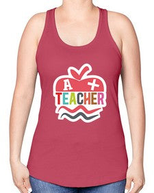 ATeacher 583# - teacher -Racerback Tank