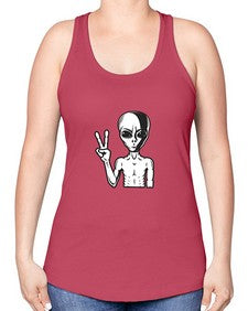 Alien 59# - ufo -Racerback Tank