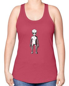 Alien 64# - ufo -Racerback Tank