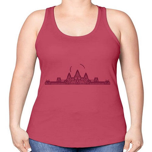 AngkorWat 327# - cities -Racerback Tank