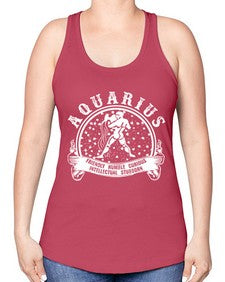 Aquarius 43# - aquarius -Racerback Tank