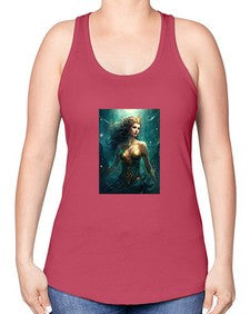 Aquarius 52# - aquarius -Racerback Tank