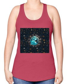 Aquarius Straight 66# - aquarius -Racerback Tank