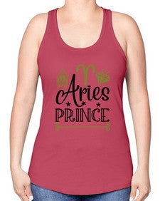 Aries prince 113# - aries -Racerback Tank