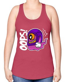 Baby oops 9# - cartoon general -Racerback Tank