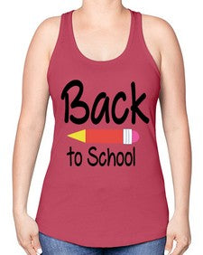 Back to School 5# - general school -Racerback Tank