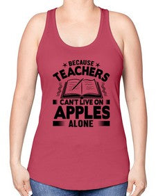 Because teacher Style 67# - teacher -Racerback Tank