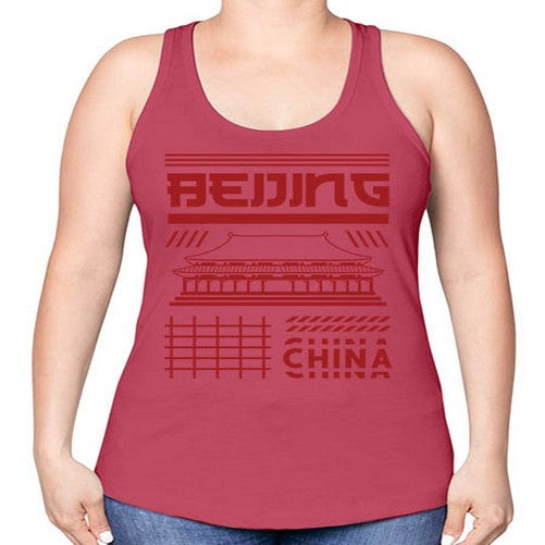 Beijing 427# - cities -Racerback Tank