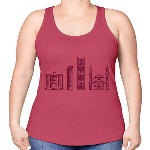 Beirut 431# - cities -Racerback Tank