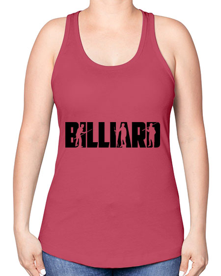 Billiard 1417# - billards -Racerback Tank