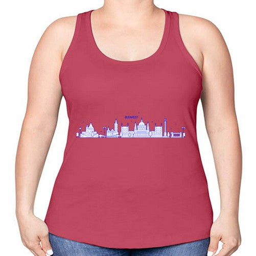 Budapest 511# - cities -Racerback Tank