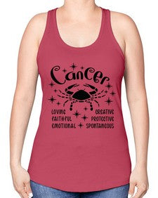 Cancer 144# - cancer -Racerback Tank