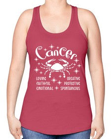 Cancer 150# - cancer -Racerback Tank