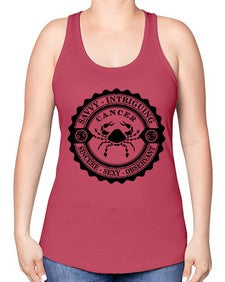 Cancer 15# - cancer -Racerback Tank