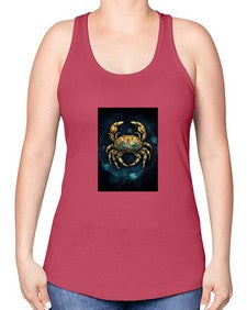Cancer 57# - cancer -Racerback Tank