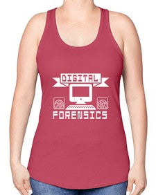 Digital forensics 51# - computer -Racerback Tank