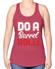 Do a barrel roll 4# - video games -Racerback Tank