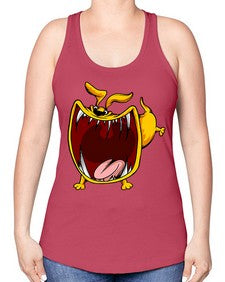 dog 105# - dogs -Racerback Tank