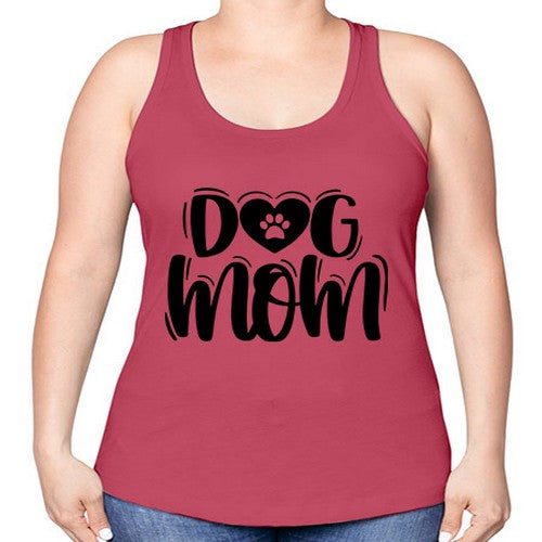 Dog Mom Style 26# - dogs -Racerback Tank
