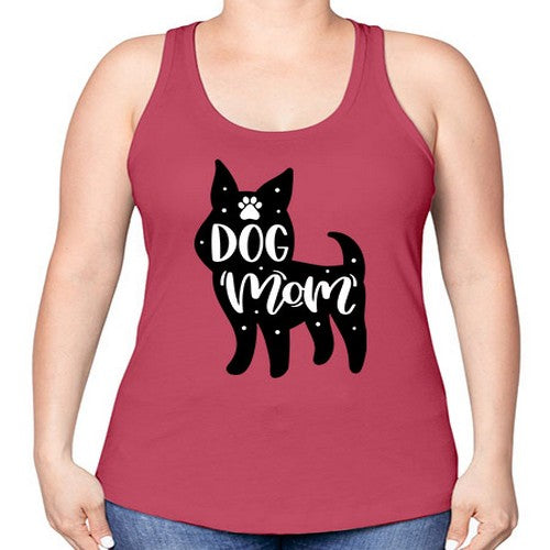 Dog Mom Style 27# - dogs -Racerback Tank