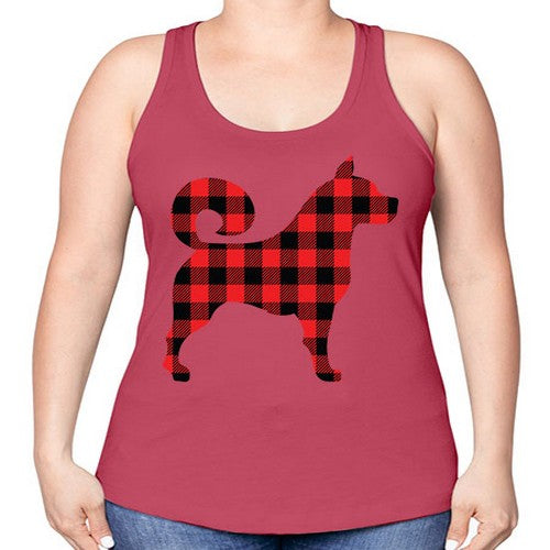 Dog Style 109# - dogs -Racerback Tank