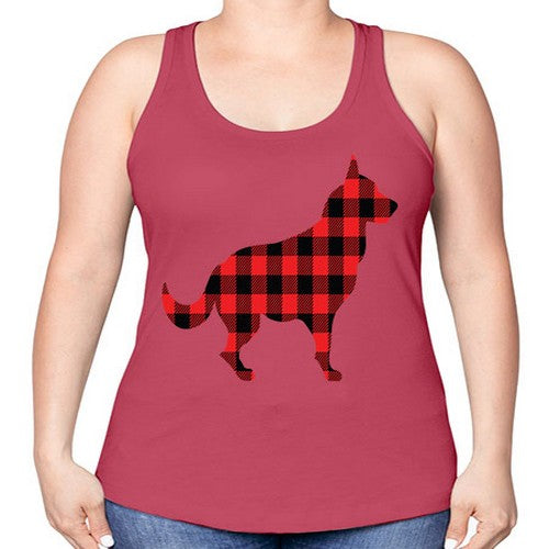Dog Style 120# - dogs -Racerback Tank