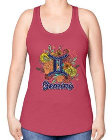 Gemini 126# - gemini -Racerback Tank