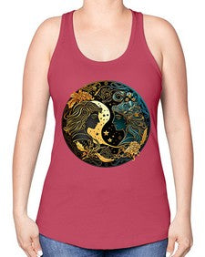 Gemini 216# - gemini -Racerback Tank