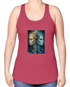 Gemini 56# - gemini -Racerback Tank
