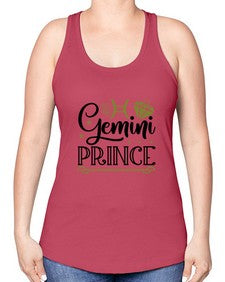 Gemini prince 229# - gemini -Racerback Tank