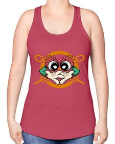 Good mantra 132# - cartoon general -Racerback Tank